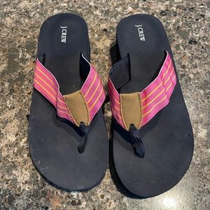 J Crew flip flops size 7.5